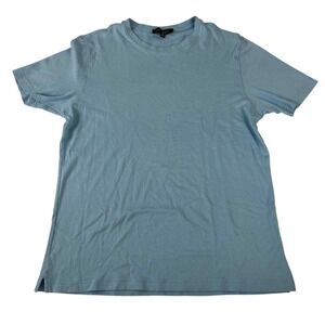 Robart Barakett Classic Blue XL Crewneck Short Sleeve‎ Tee Pima Cotton XL